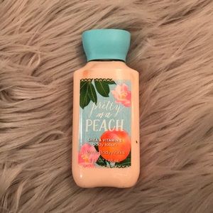 Pretty as a peach lotion